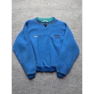 Columbia Men's Southwest Aztec Collar Fleece Crewneck  Vintage Size L 90s